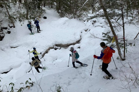 大瀬和文トレイルキャンプ おんたけ古道ウィンター