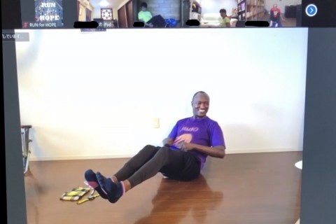 RUN for HOPE】3/20(土)エリック・ワイナイナ オンライン体幹トレーニング　※ZOOM