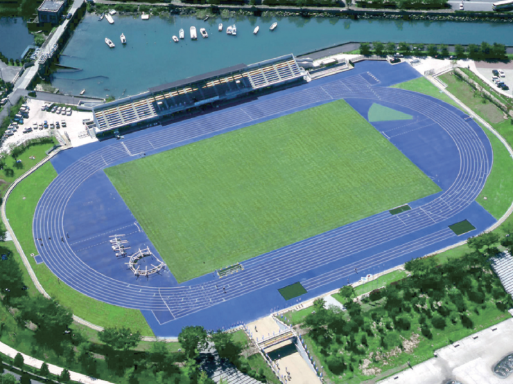 ひうち陸上競技場