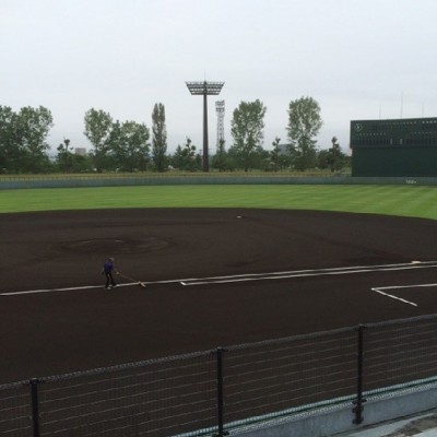 米沢市営野球場（皆川球場）