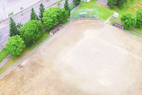 米沢市営八幡原緑地野球場