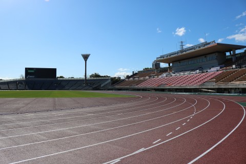 「おんらいん京都マラソン2021]を西京極で!2月18日利用