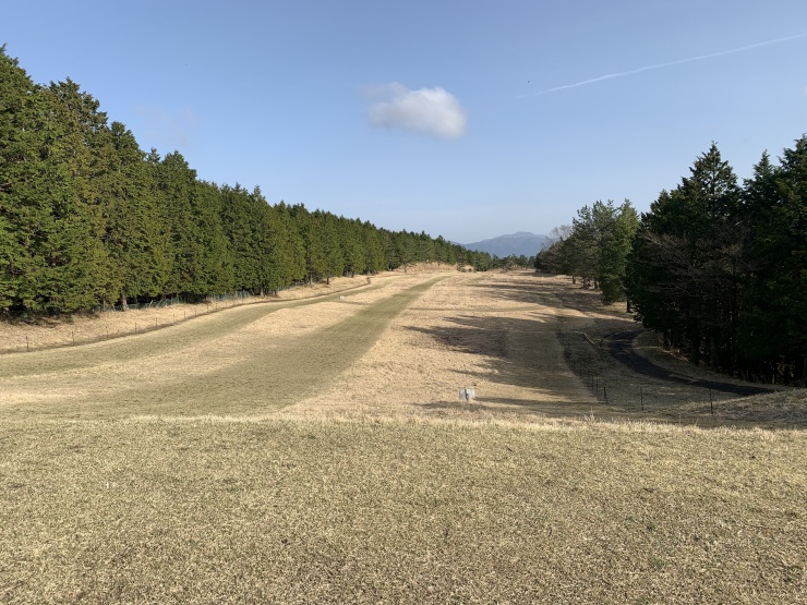 近隣ゴルフ場跡地クロカンコース
