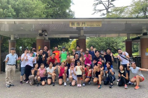 【長期遠征前ラスト！1/23(金)】皇居朝RUN ラフィネ利用者:レンタルシューズ&タオル無料