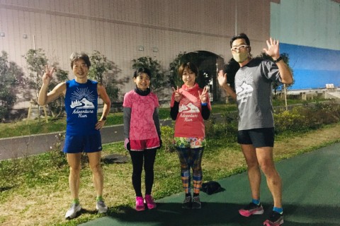 K5分切り10K　サブ3.5ペース走 or 脱サブ4インターバル