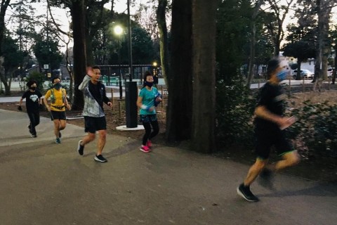 K5分切り10K「サブ3.5ペース走 or サブ4インターバル」