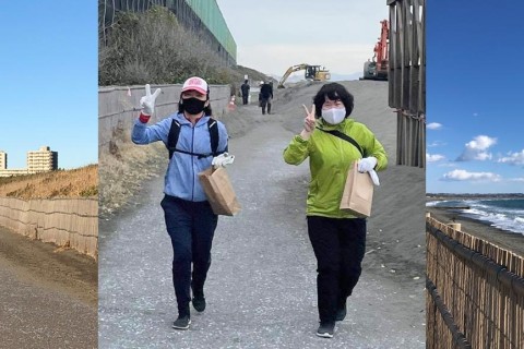 【開催延期】湘南プロギング駅伝　走って拾ってたすきをつなごう！