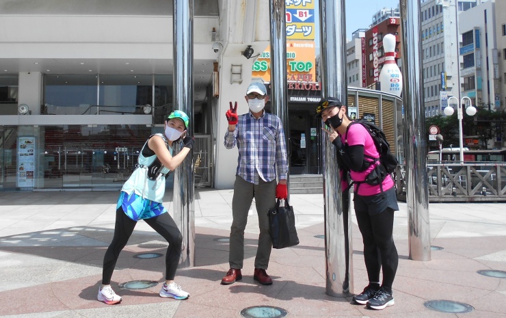 2021年5月4日の参加者と主催者の藤田です。