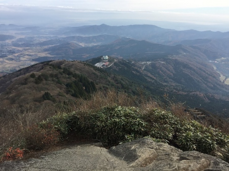 山頂からの景色