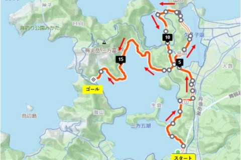 若狭路レアシリーズ　ランニングツアー