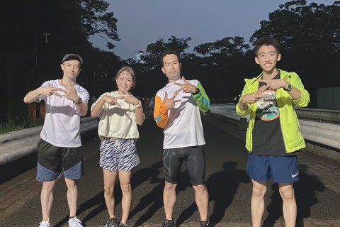 【ざわちゃん練本気練】 8/12（木）10kmペース走＠代々木公園