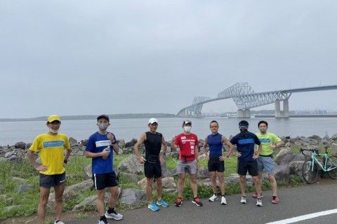 【630/km】初級者大歓迎朝練西葛西140分LSD