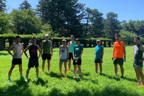 超越サブ3.5練 K4:30～K4:20で12K@小金井公園