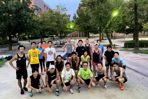 夏の走り込み！涼しいクロカンコースで距離走！～ペーサー付き実力別グループ練習会～
