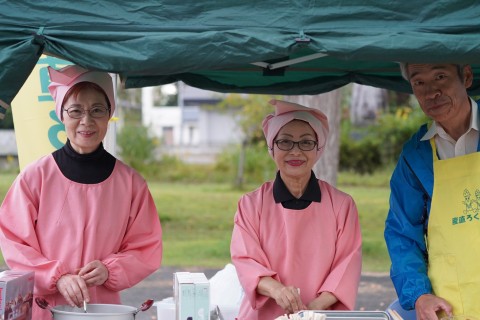 金ケ崎の秋おすそわけライド