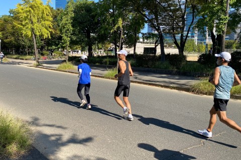 レース仕上げの練習会：15～30K走【大阪城公園】