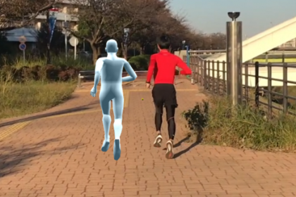 自分のランニングフォームを知りたい人への撮影会と３Dアニメーション