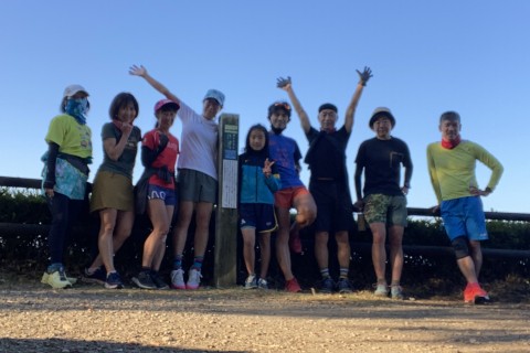 多摩丘陵横山の道90,60,30k&BBQで乾杯！