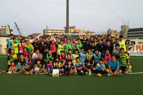 カリエンテプロジェクト熊本県災害復興支援チャリティーサッカー