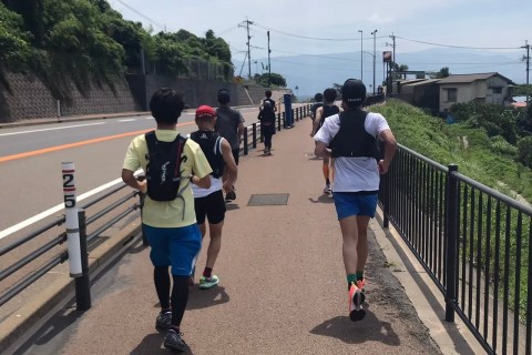 【延期3/6(日)】桜島1周35Kランニング