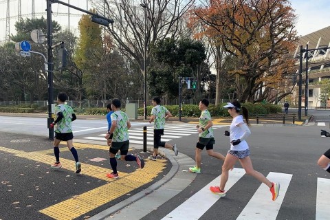 超越サブ3.5 神宮外苑K4:30で12K