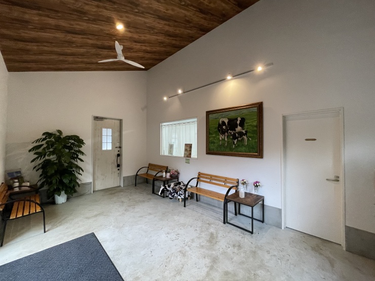 暖房の効いてるイートインスペースがあるので、ジェラートを食べてる間も寒くありません。