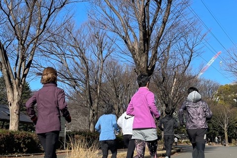 2km&times;3本　ロングインターバル走  ＠駒沢公園　Team High-Alti Running