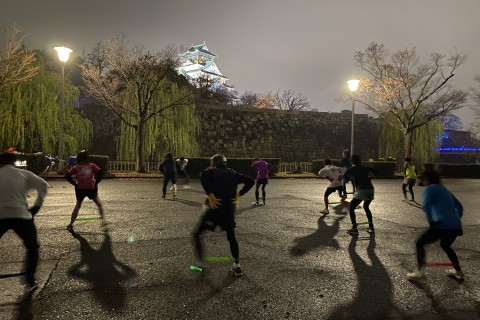 10月開催分 大阪城公園 走力アップナイトラン練習会