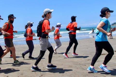 かまくらを走る！アミカナ2022 「ゆるラン&トレランウォーキング部」