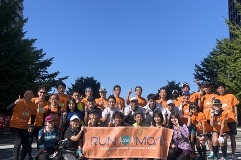 名古屋ウィメンズに向けて、ランドマークぺーサーと一緒に走ろう！（１月１６日 名城公園）