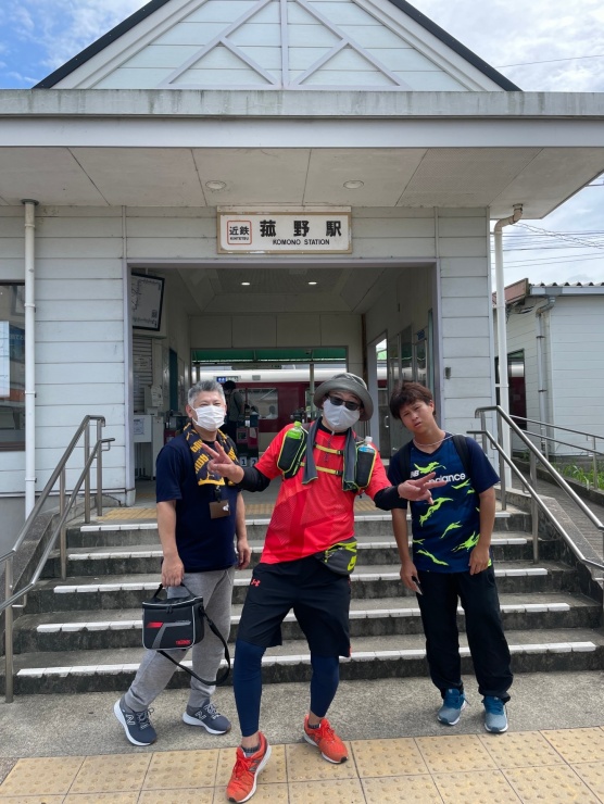 鉄道ロゲイニングin菰野町の様子