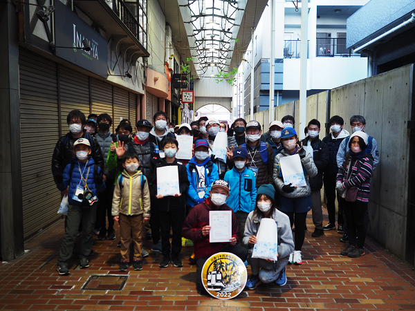 鉄道ロゲイニングin桑名市の様子