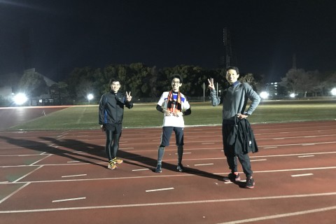 【KNAアスリーツ sub3練】外周ビルドアップ走