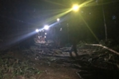 【チーム獣人】深夜スタート早朝下山。奥多摩駅〜武蔵五日市駅へ。フルナイトラン　ワンウェイナイトラン