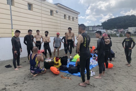 埼玉県トライアスロン連合（STU）海スイム練習会　8/17 (日) 午後・中上級