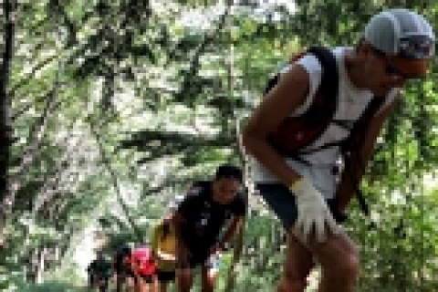 【獣人キャンプ】前半試走　スタート～浅間峠　22ｋｍ