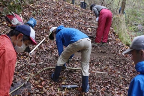 道普請　トレイル整備とトレイルランニング