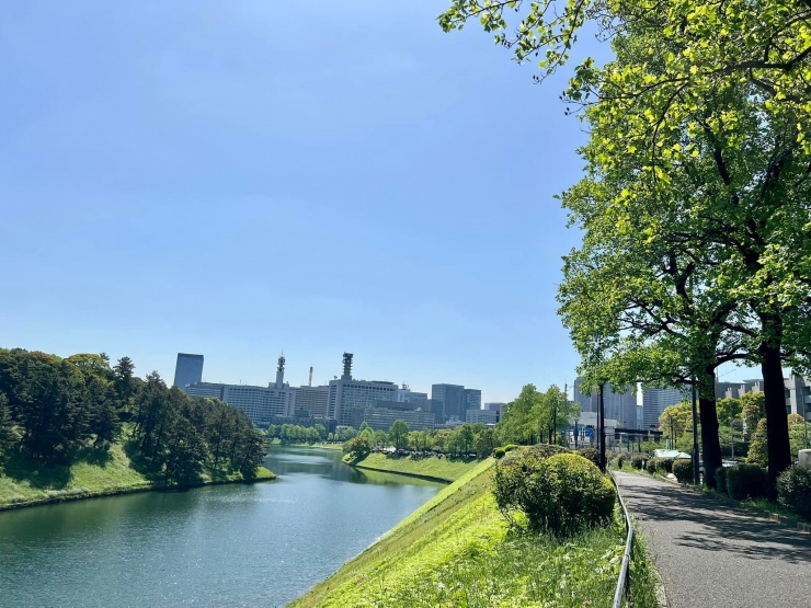 広々とした気持ちの良いコース