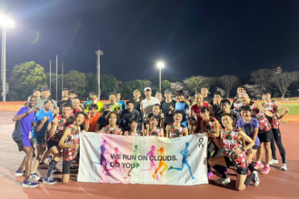 12月24日(水) サイラス練 ロングインターバル走5000m×2本＠織田フィールド