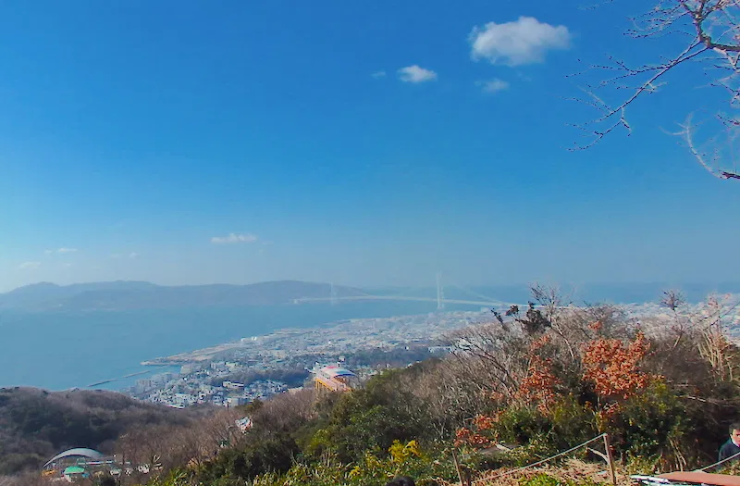 トレイルからの景色