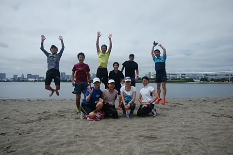 唐澤(からぽん)コーチの「自己ベスト達成講座（水曜夜）」＠ヒビヤライド 2月(2)