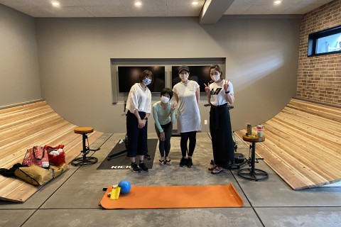 モーニングコーヒーサイクリング×ピラティス