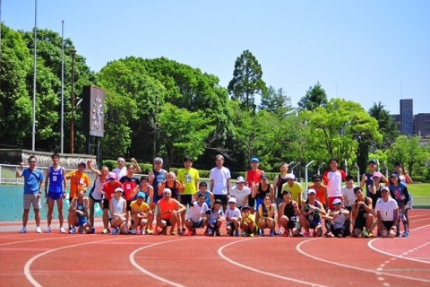 明石公園陸上競技場　タイムトライアル