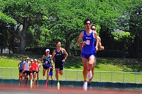 明石公園陸上競技場　タイムトライアル