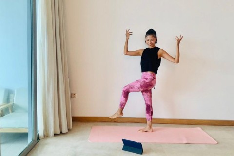 【オンライン】インド音楽で楽しく踊って、自宅でフィットネス！