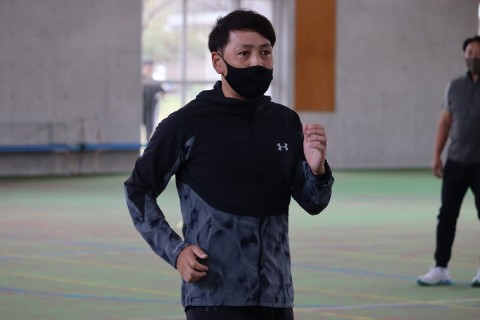 県下一周駅伝選手と一緒に！ランニング教室