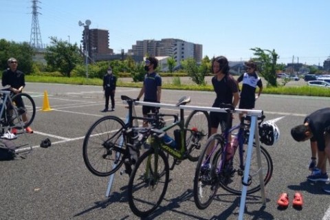 川崎市トライアスロン協会「トランジション・デュアスロン＆バイク基礎ドリル練習会」