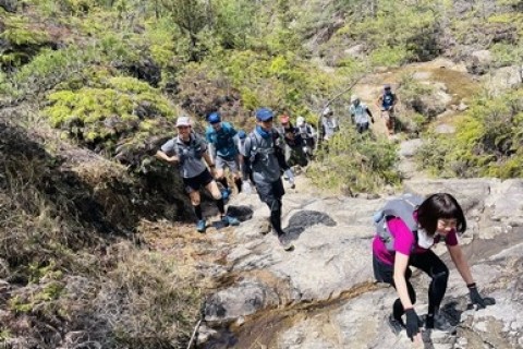 湖南アルプス絶景トレイルラン｜はじめてのチャレンジコース