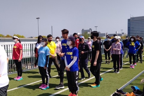 大阪城公園ロング走