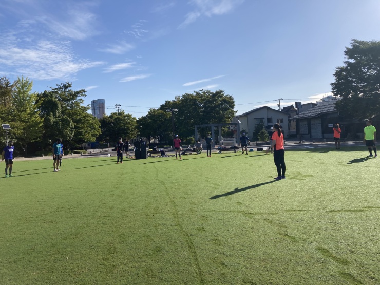 第２回ランニングイベントの様子